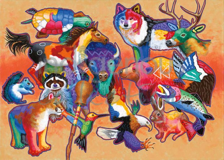 CAP Nature's Gifts Art Card