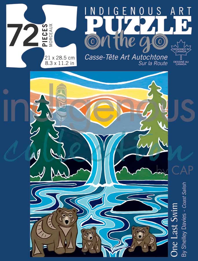 CAP One Last Swim 72 Piece On-The-Go Puzzle