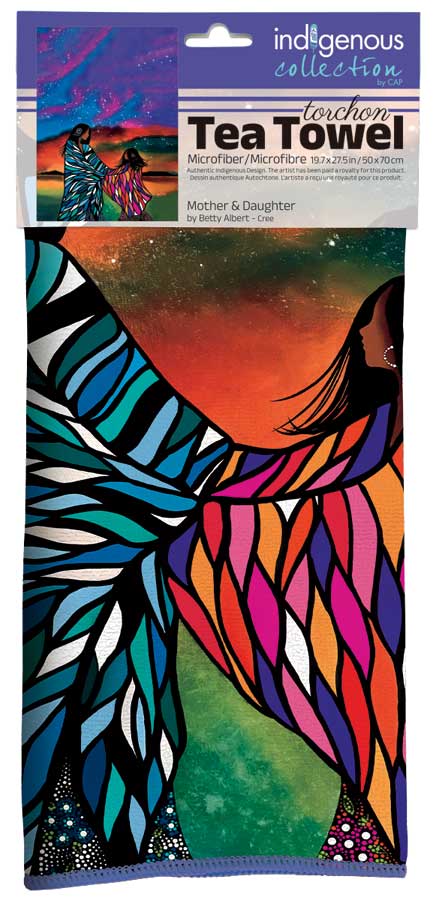 CAP Mother & Daughter Microfiber Tea Towel