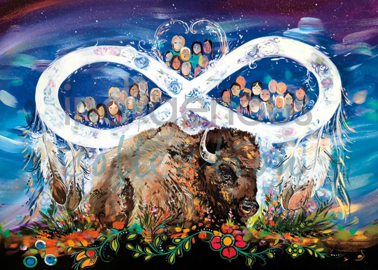 CAP Métis People Art Plaque