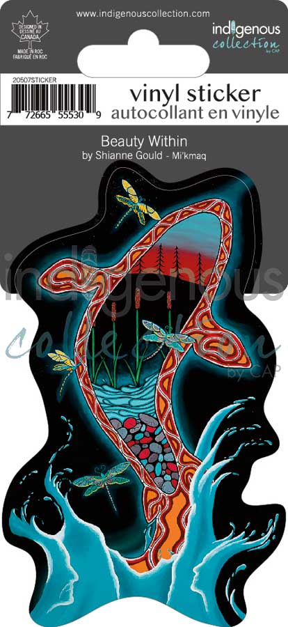 CAP Beauty Within Vinyl Sticker