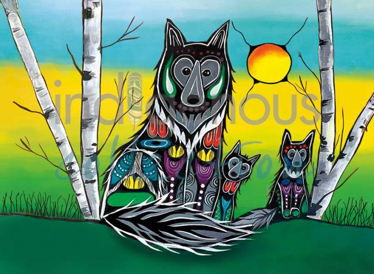 CAP Wolf Family Magnet