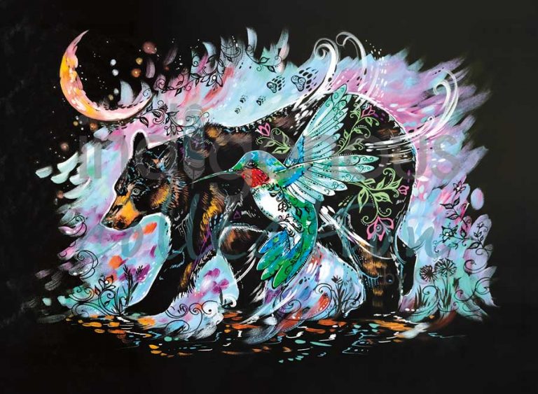 CAP Hummingbear Magnet