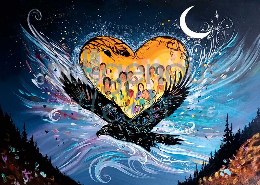 CAP All My Relations Art Plaque
