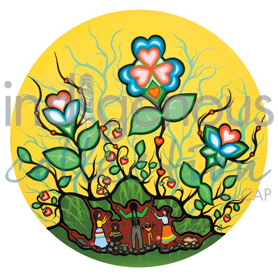 CAP Little People "Memegwazcsuk" Art Card