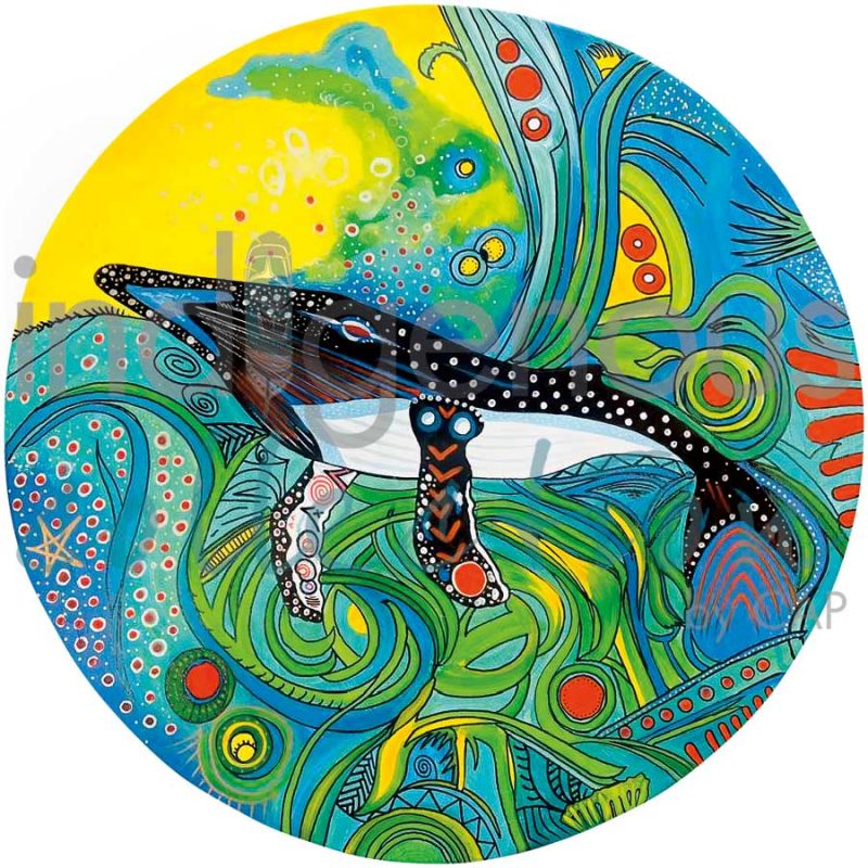CAP Whale of a Day Small Art Plaque