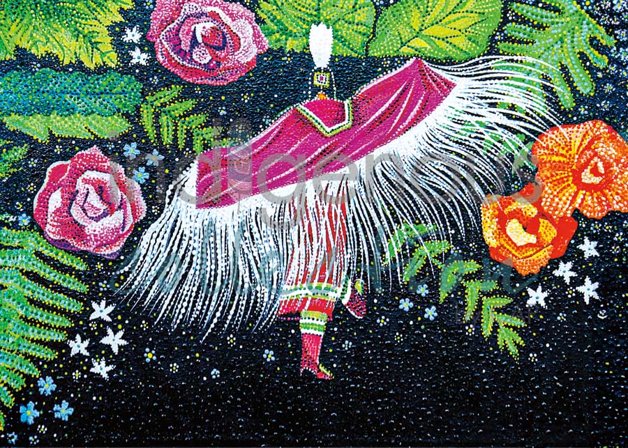 CAP Flower Dancer Art Card