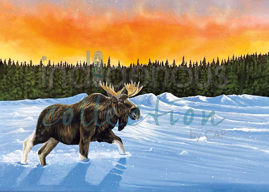 CAP Glistening Snow Small Art Plaque