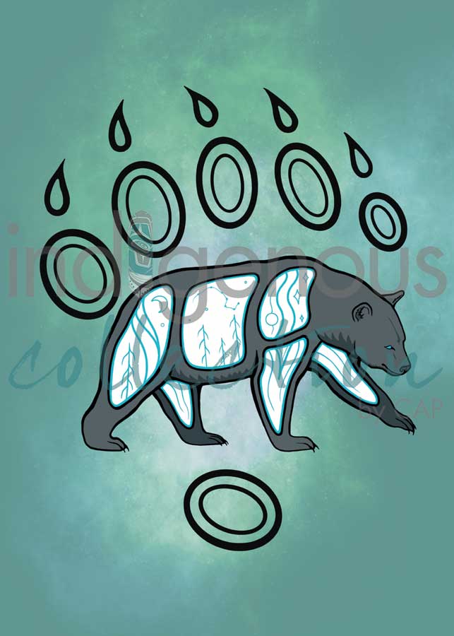 CAP Spirit Bear Art Card