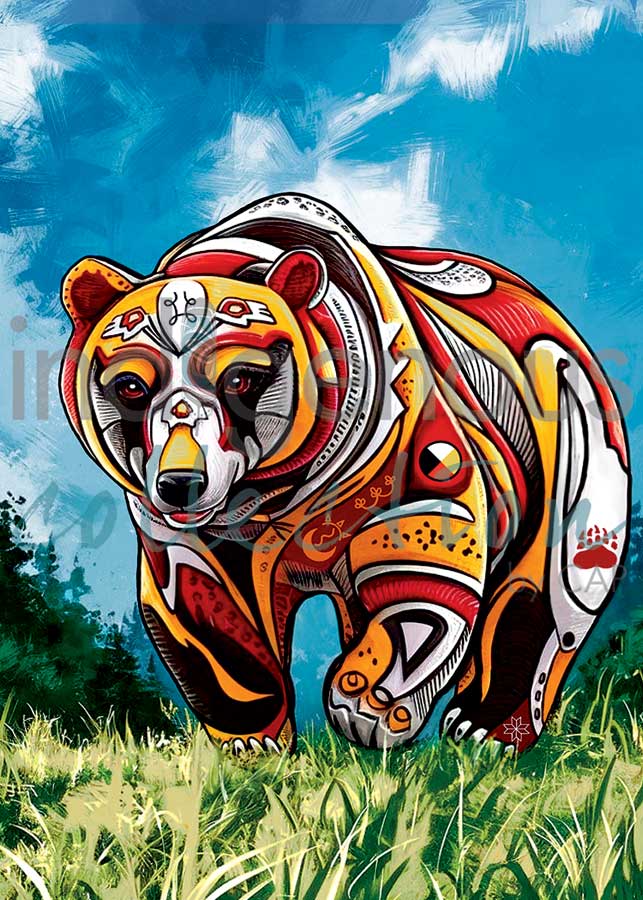 CAP Spirit Bear Magnet