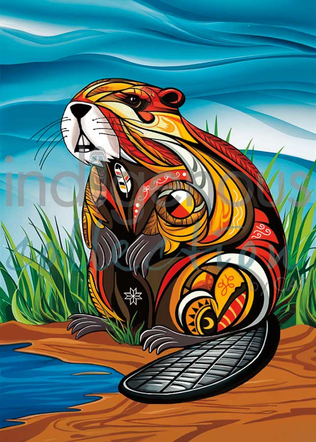 CAP Spirit Beaver Art Card