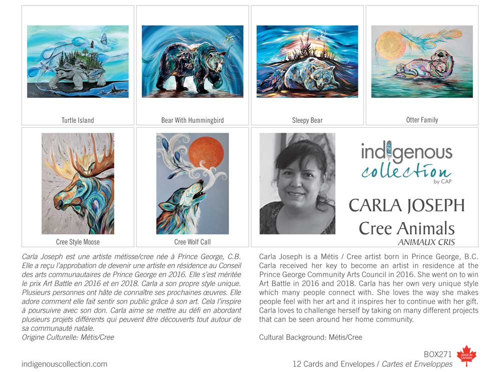 CAP Cree Animals Carla Joseph Boxed Cards