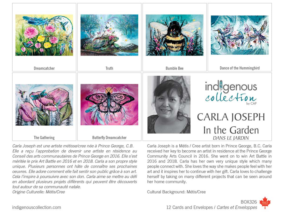 CAP In the Garden Carla Joseph Boxed Cards