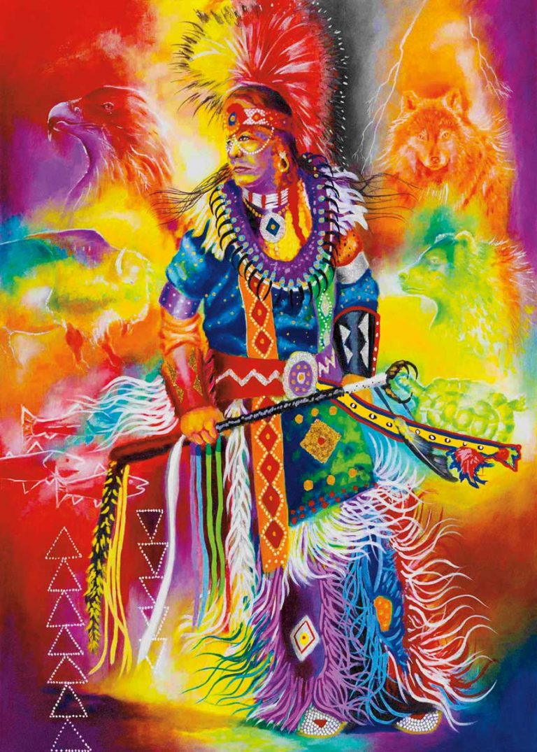 CAP Dancing Spirits Art Card