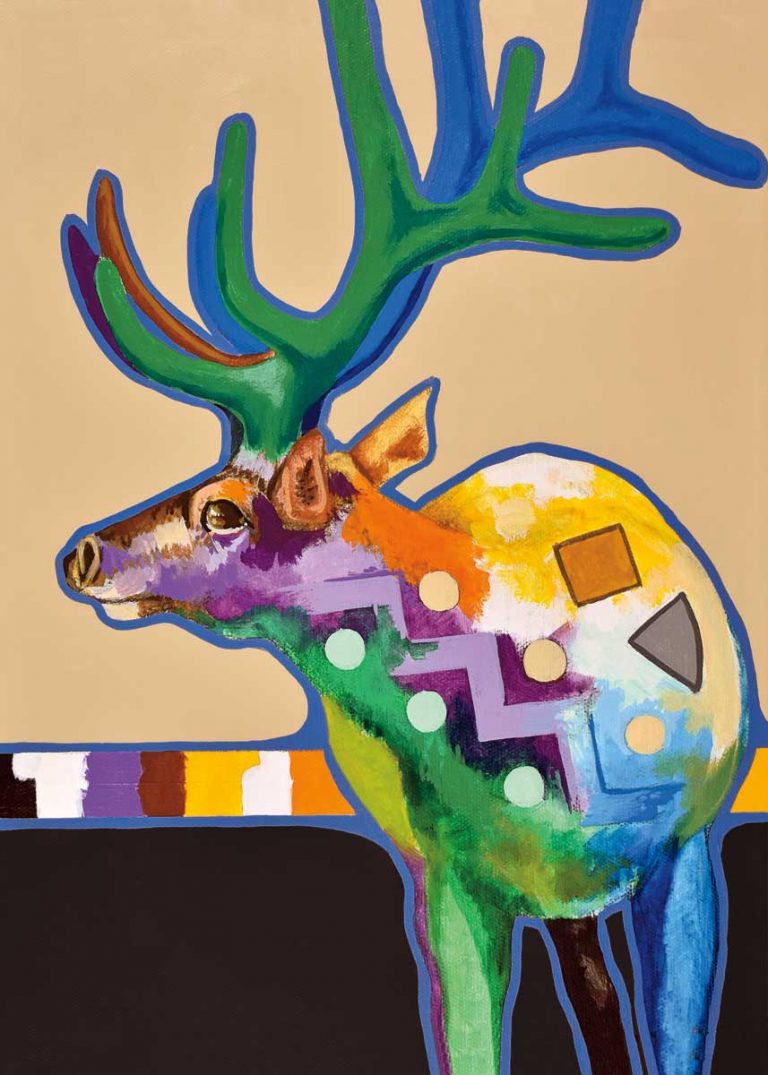 CAP Eddy Elk Art Card