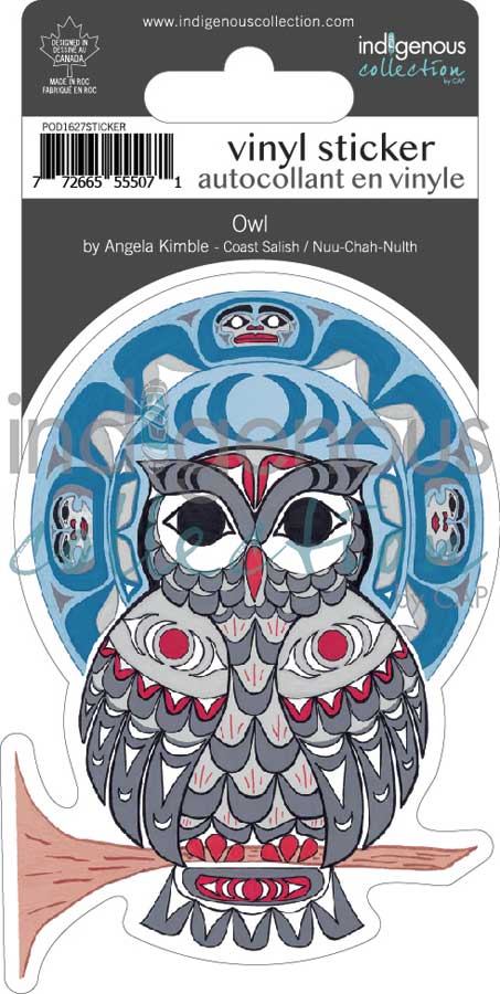 CAP Owl Vinyl Sticker