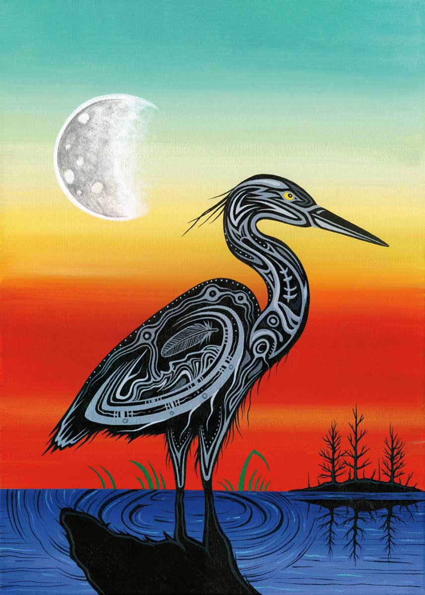 CAP Crane Clan Magnet