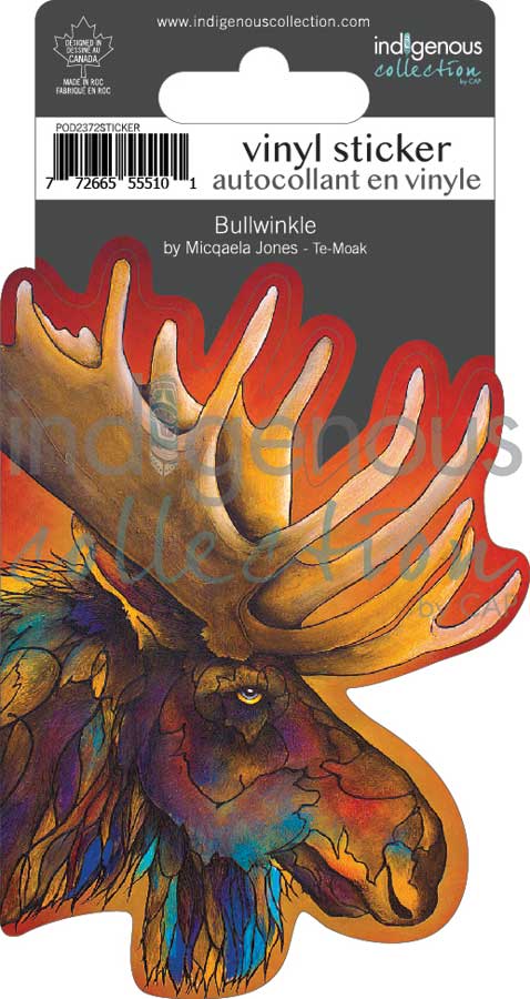 CAP Bullwinkle Vinyl Sticker
