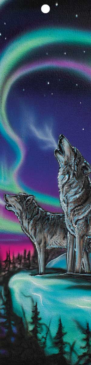 CAP Bookmark Sky Dance Wolf Song