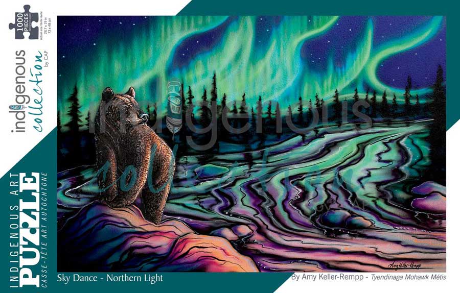 CAP Sky Dance Northern Light 1000 Piece Puzzle