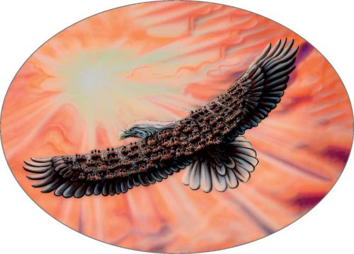 CAP Carried With Love Sticker