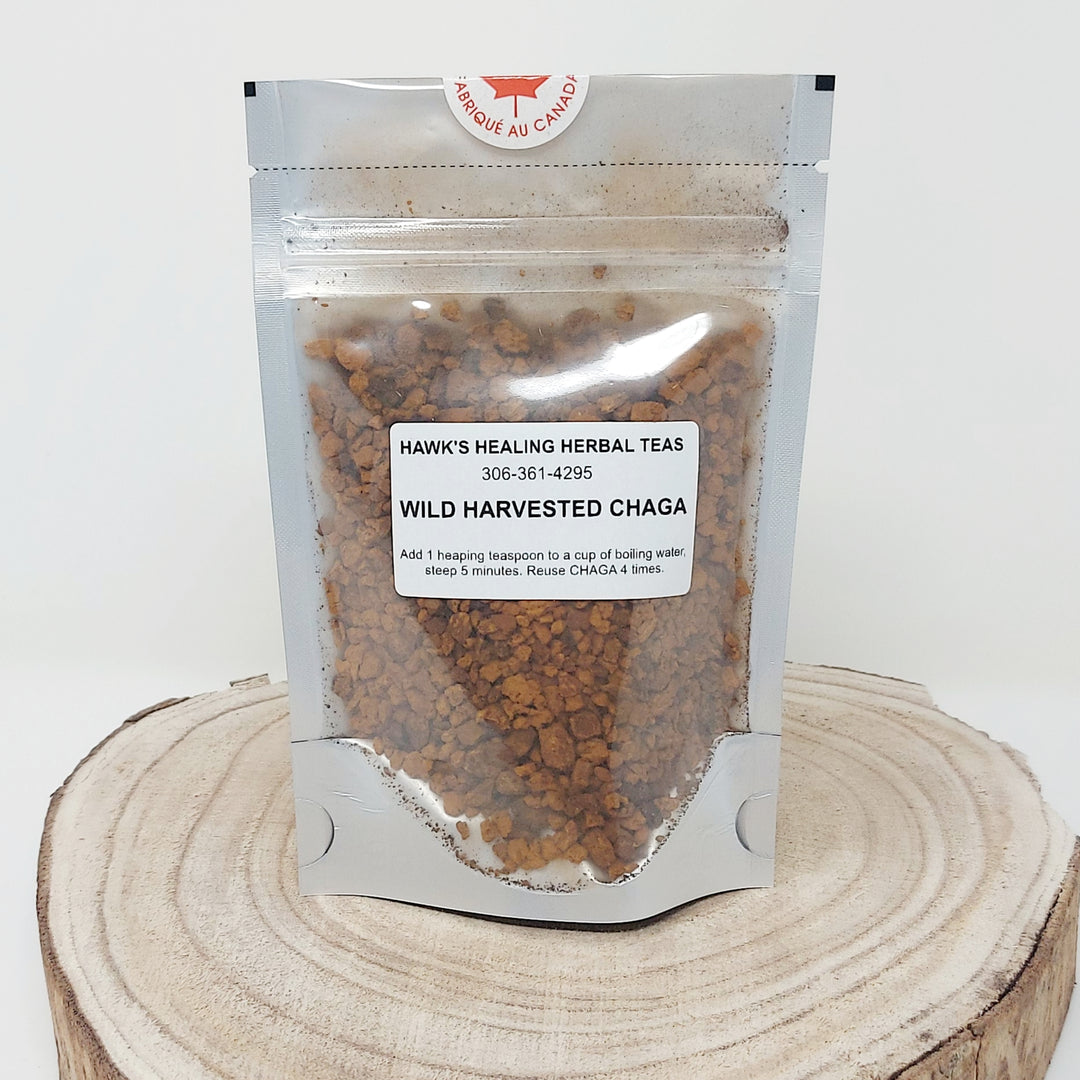 Chaga Tea by Hawk's Healing Herbal Teas