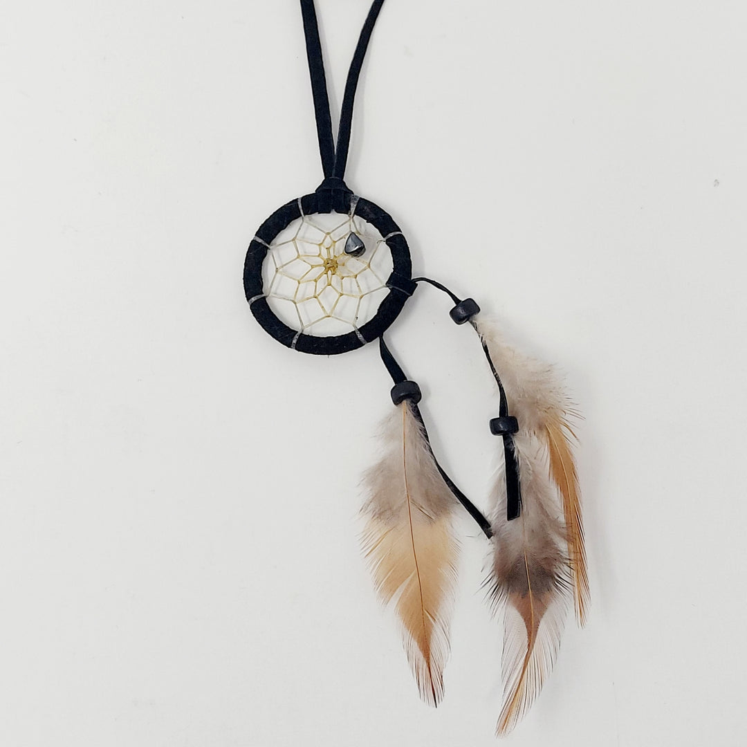 Monaque 1.5" Black Cascade Dreamcatcher