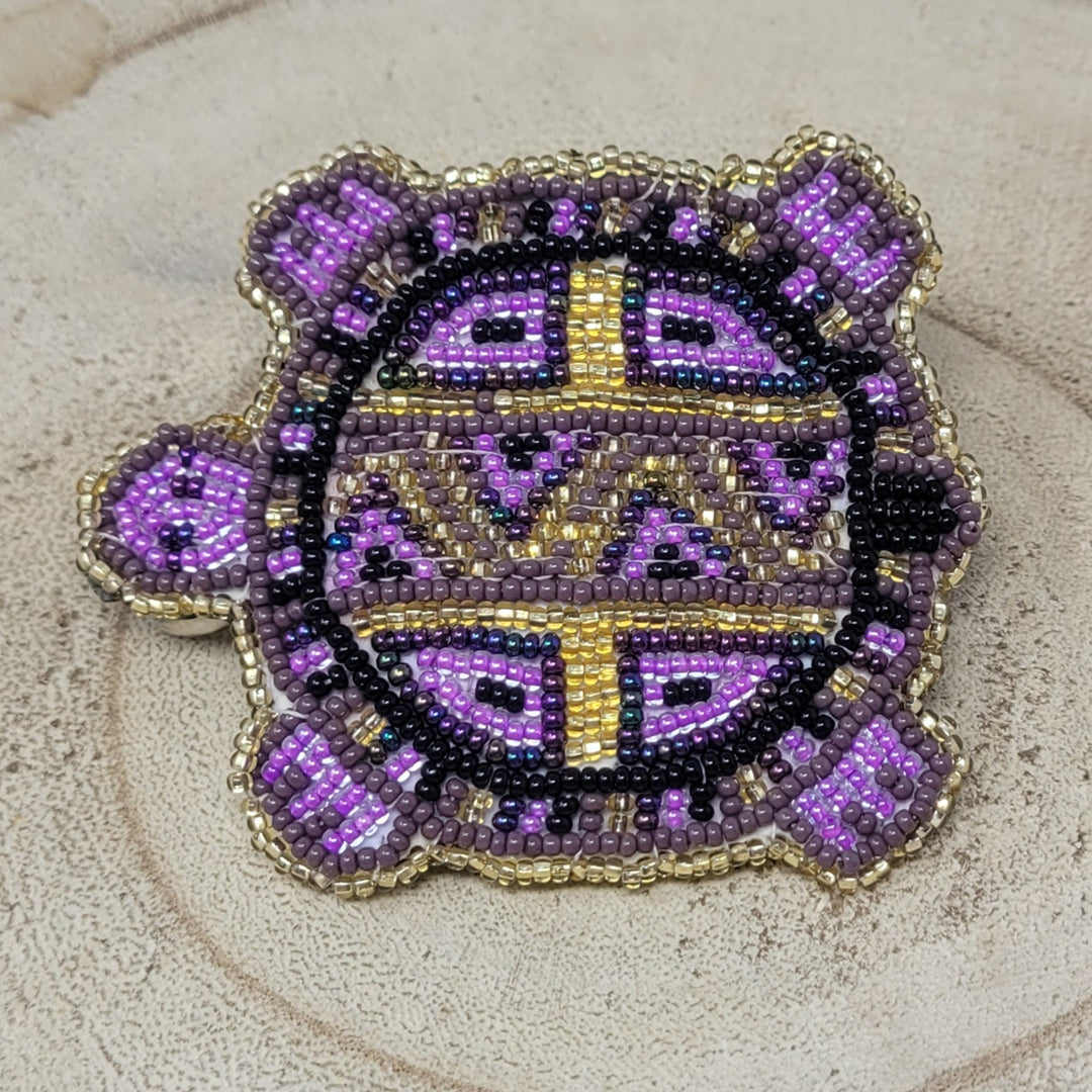 Tribal Roots Turtle Hair Barrettes