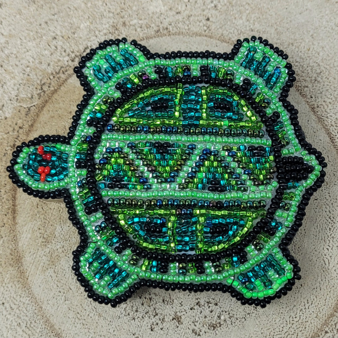 Tribal Roots Turtle Hair Barrettes