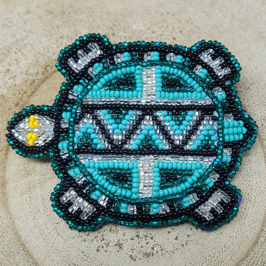 Tribal Roots Turtle Hair Barrettes