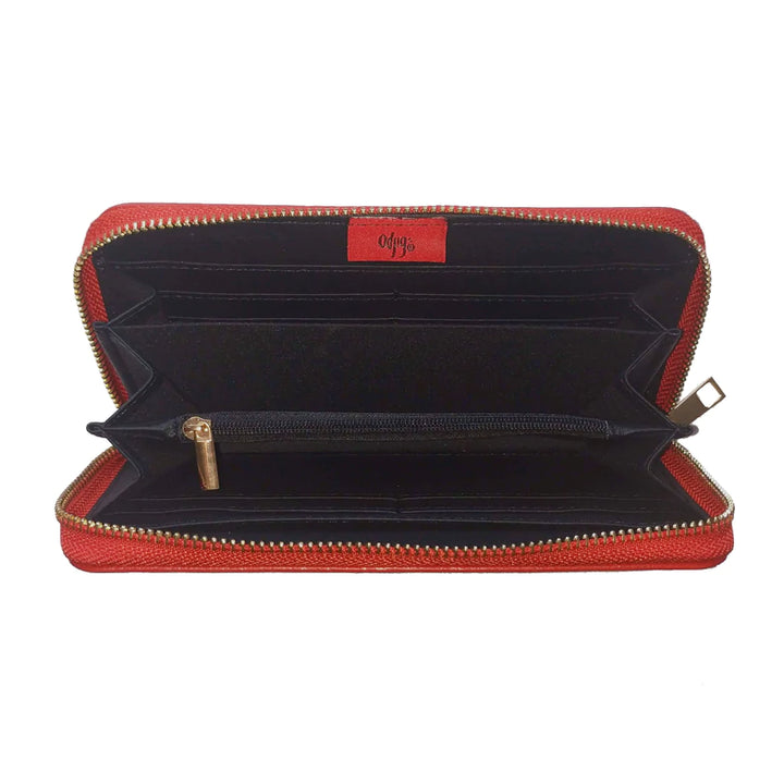 Oscardo Pow Wow Dancer Zip-Around Wallet