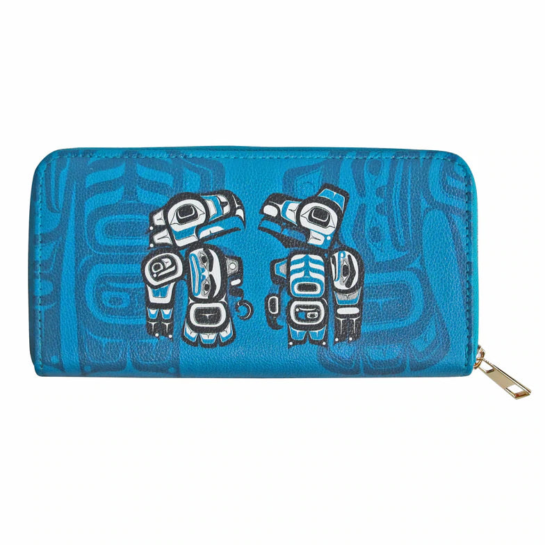 Oscardo Love Birds Zip-Around Wallet