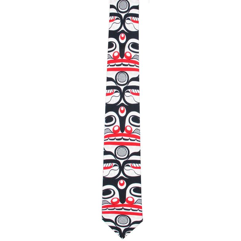 Oscardo Killer Whale Crosshatch Silk Tie