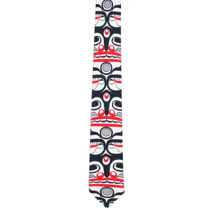 Oscardo Killer Whale Crosshatch Silk Tie