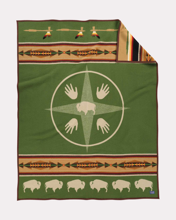 Pendleton Chive Big Medicine Blanket