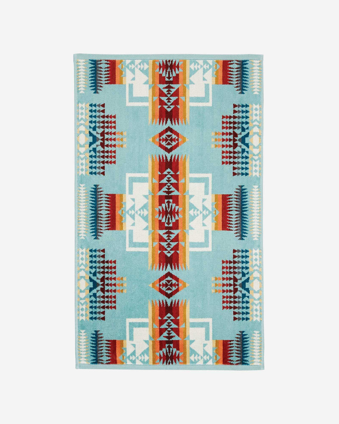 Pendleton Chief Joseph Aqua Hand Towel
