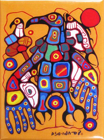 Oscardo Man Changing Into Thunderbird Magnet
