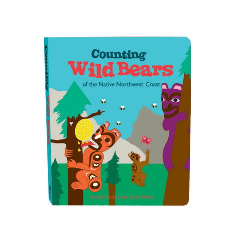 Native Northwest Board Book - Counting Wild Bears by Gryn White