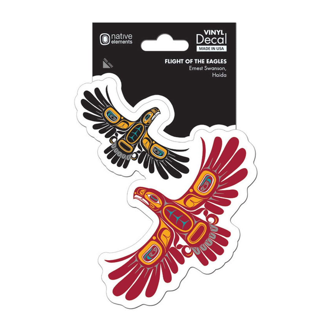 Native Northwest Flight of the Eagles Premium Decal