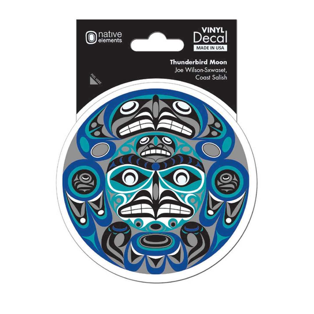 Native Northwest Thunderbird Moon Premium Decal
