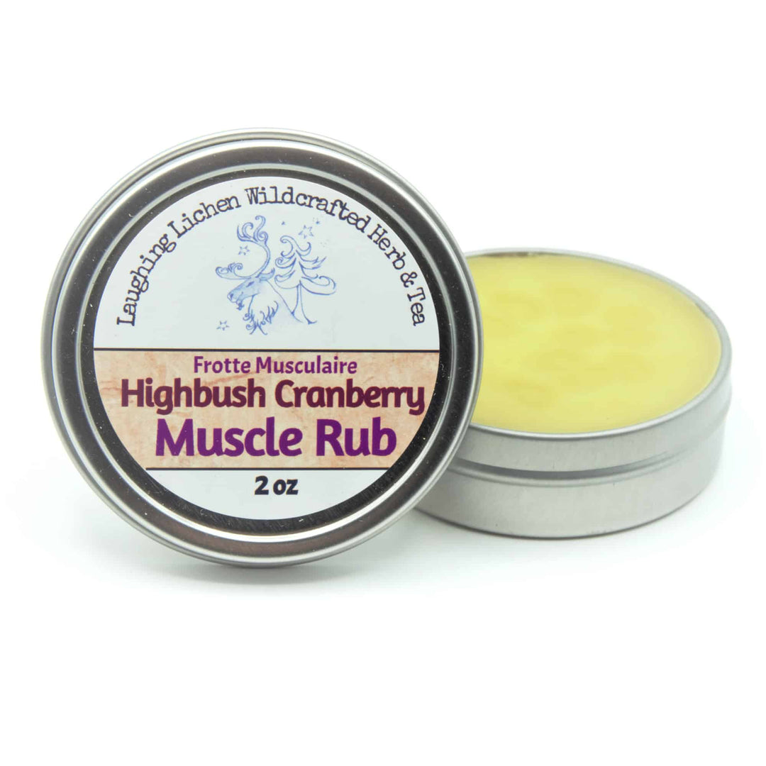 Laughing Lichen Highbush Cranberry Muscle Rub