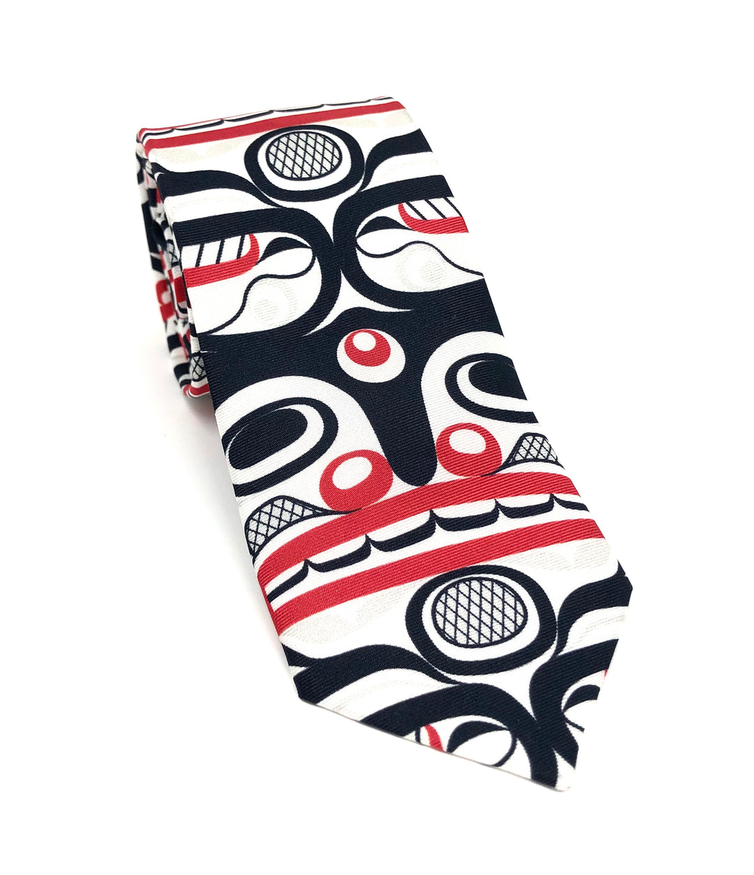 Oscardo Killer Whale Crosshatch Silk Tie