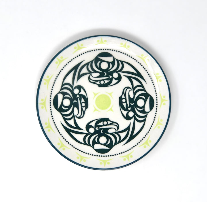 Native Northwest Porcelain Art Plate