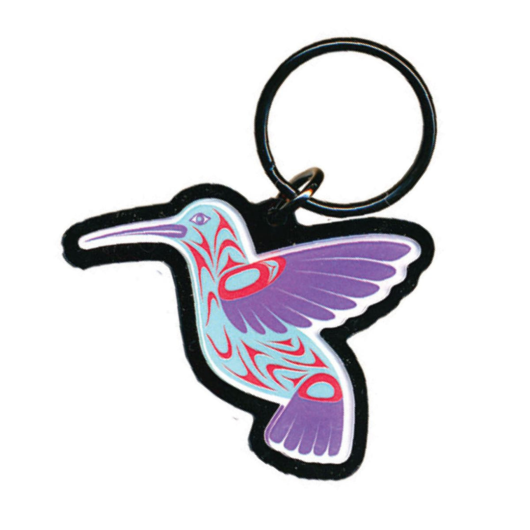 Native Northwest Hummingbird Keychain