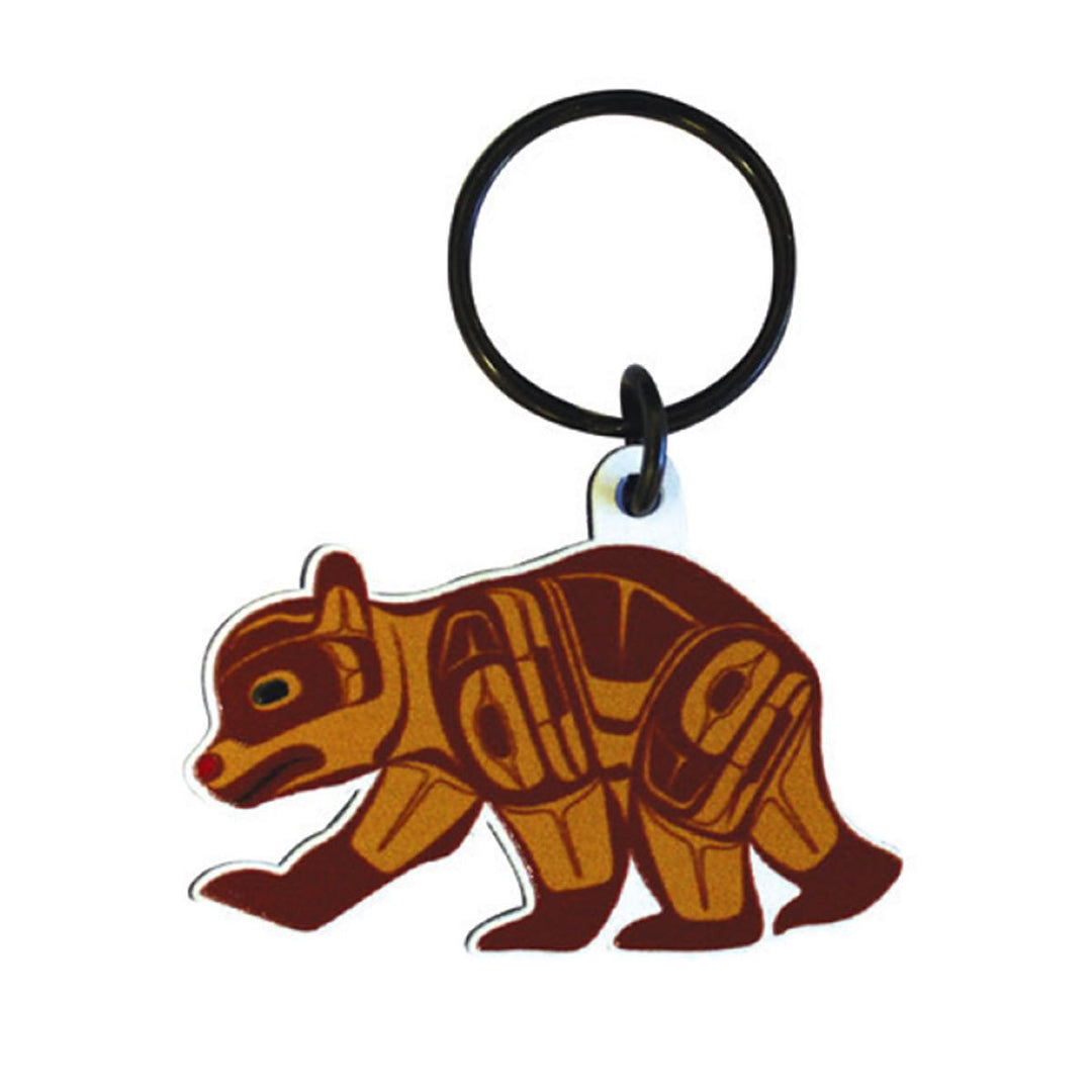 Native Northwest Bear Keychain
