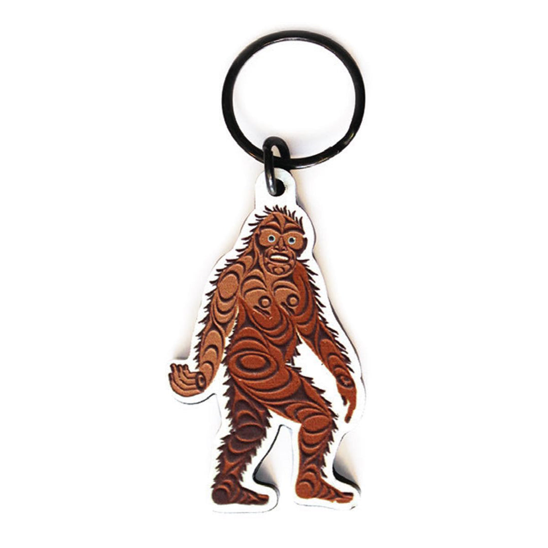 Native Northwest Sasquatch Keychain