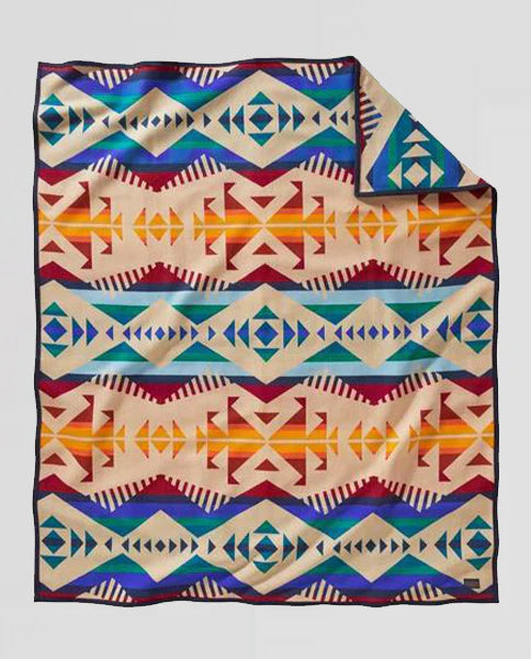 Pendleton-Los Lunas Blanket Tan Multi