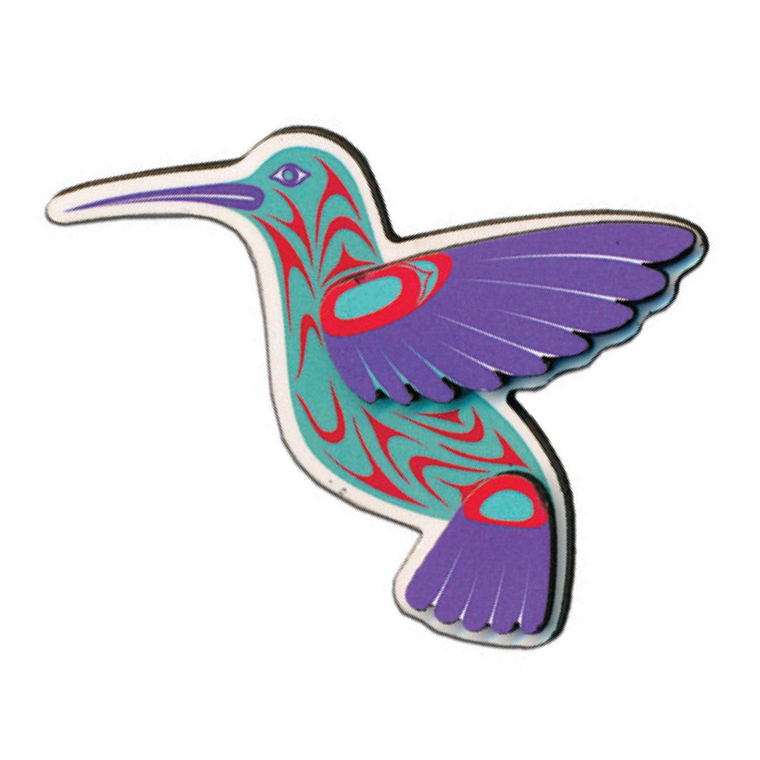 Native Northwest 3D Hummingbird Magnet