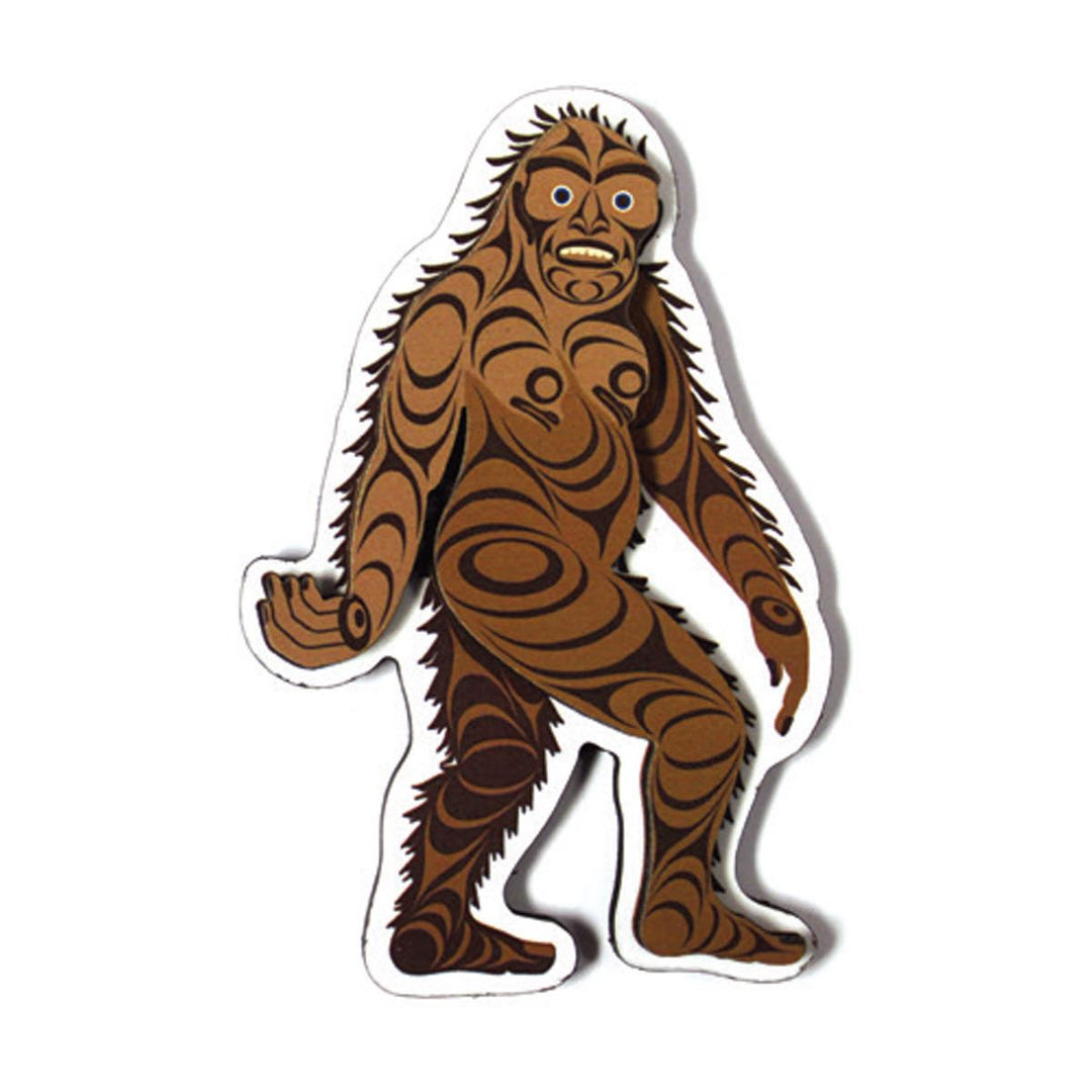 Native Northwest 3D Sasquatch Magnet