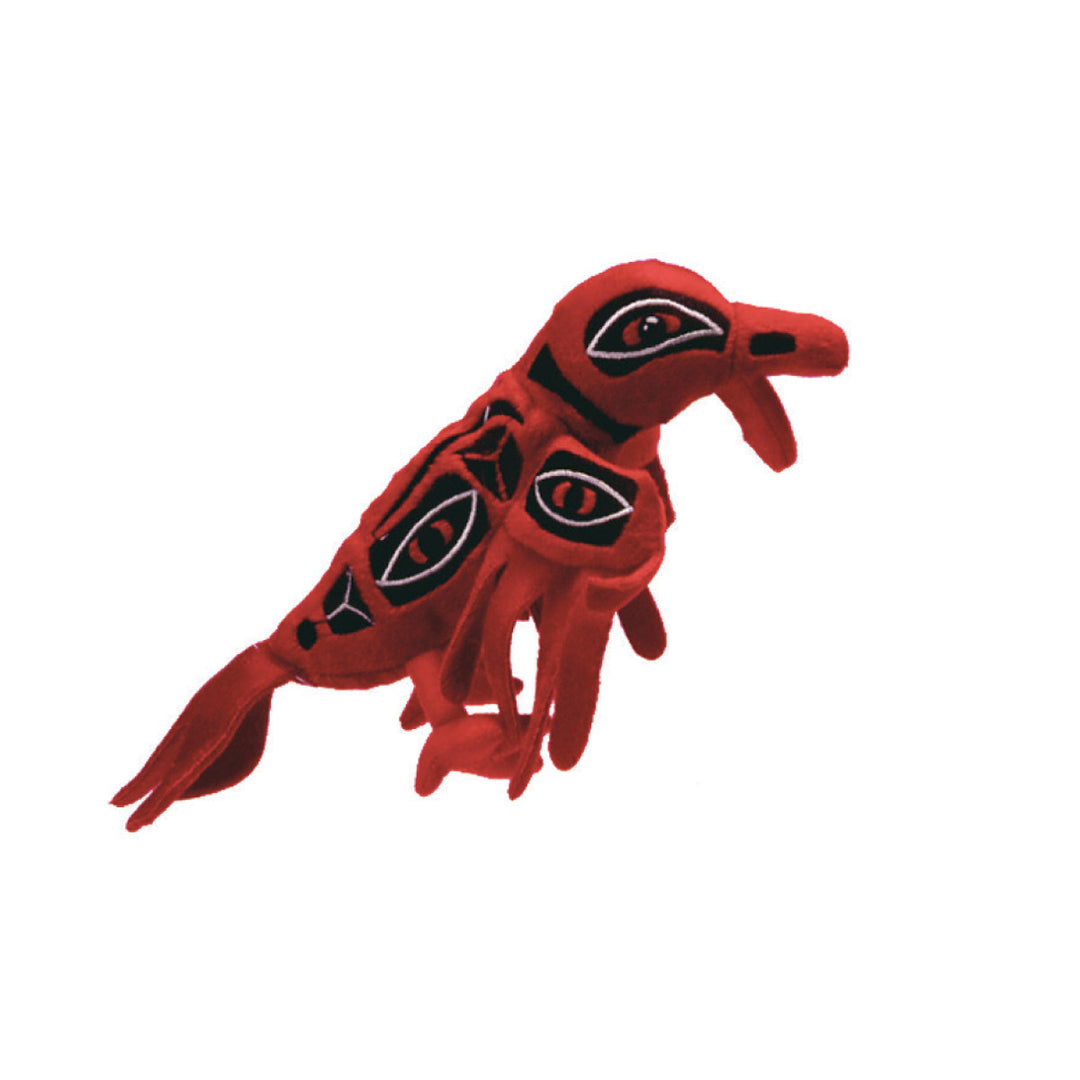 Native Northwest Trickster the Raven Plush Toy
